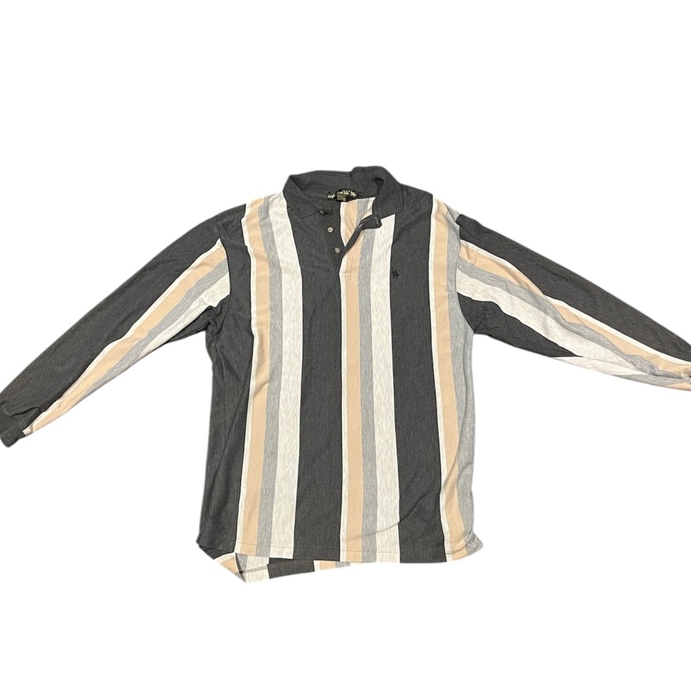 Vintage Knights of Round Table XL Long Sleeve Polo